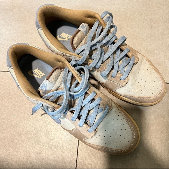 Nike Men's Dunk Low Sanddrift Armory Blue - Picture 3 of 12